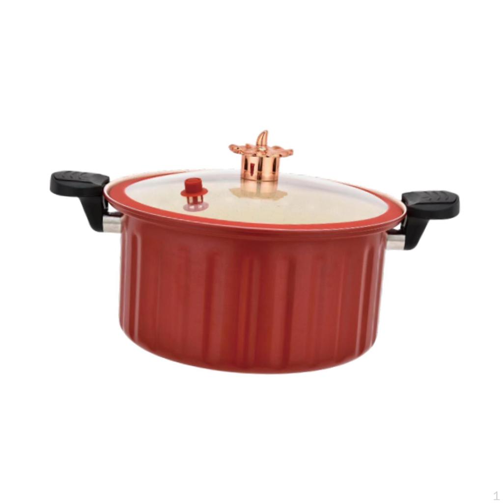 Iron Stew Pot with Easy Clean Design, Ideal for Kitchen And Camping Cooking
