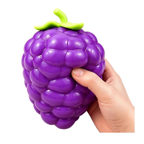Study Stress Reduction Toy Large Pineapple Ball Slow Rising Fruit Squeeze for Anxiety Relief Strawberry Grape Reliever Banana Corn Carrot
