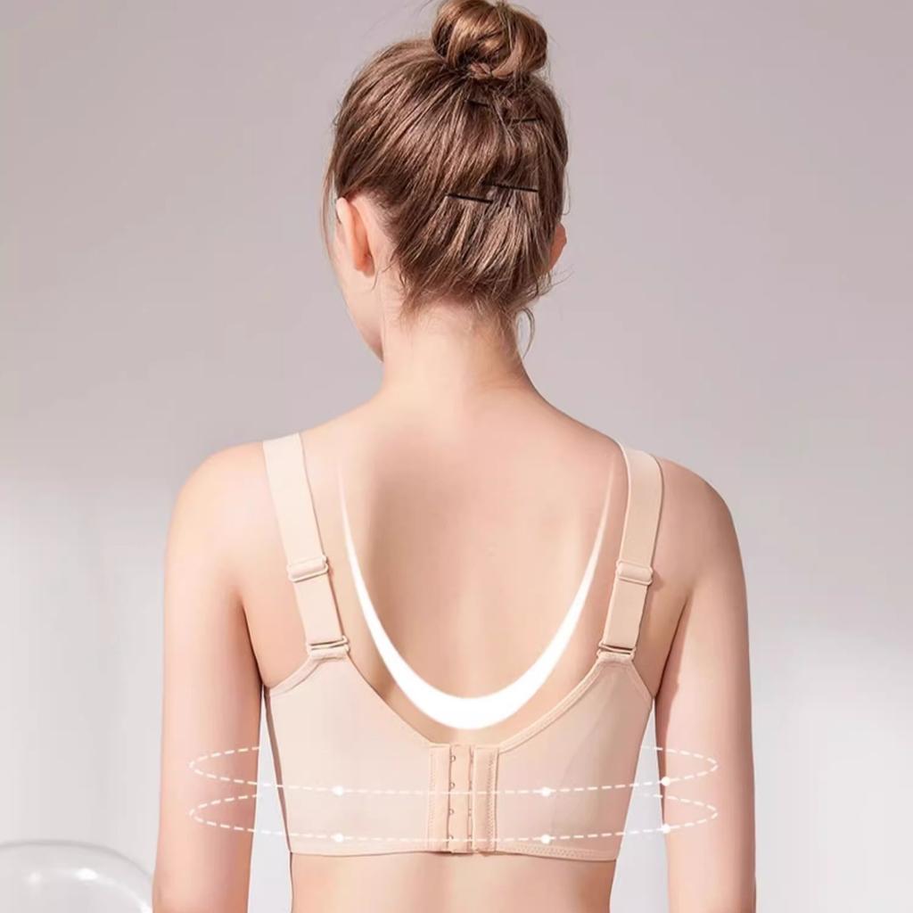 Summer Seamless Bra Women's Thin Underwear Comfortable Without Steel Rings Full Cup Women's Bra