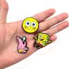 SpongeBob Shoe Charms: Soft PVC Rubber Decorations for Crocs & DIY Garden Shoes