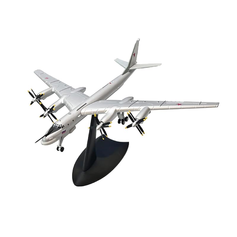 

1/200 Scale Tupolev Tu-95 Bear Type Strategic Bomber Airplane Aircraft Model