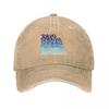 Tokyo Districts (blues) Baseball Cap Anime Hat Cosplay Wild Ball Hat Luxury Women Cap Womens Golf Clothing Unisexs