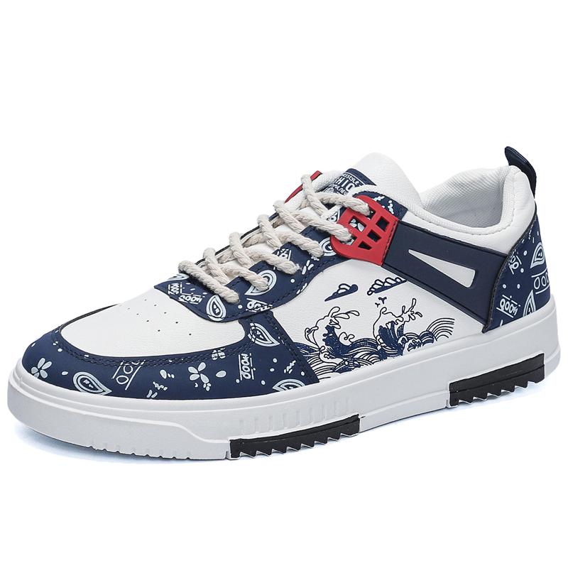 

Повседневная спортивная обувь, нескользящая обувь на плоской подошве, мужская удобная дышащая вулканизированная обувь для весны и осени, большой размер 48 48