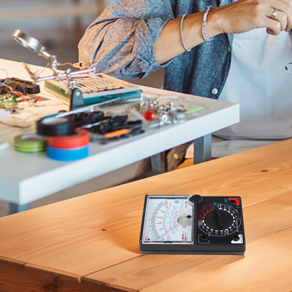 Widerstand messen Digitalmultimeter Zeiger-Multimeter Spannung messen