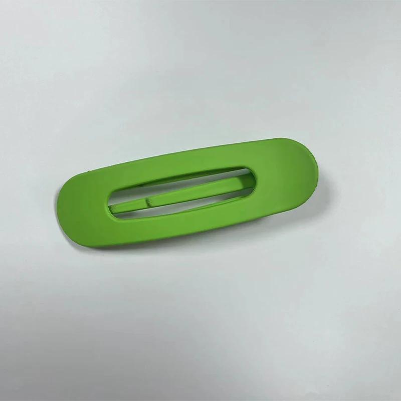 Korean Large BB Clip Simple Solid Color Seamless Hair Clip for Women Fashion Duckbill Clip Hairpin Girl Hair Accessories