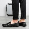 New Arrival Leather Men Loafers Fashion Handmade Moccasins Soft Leather Slip On Flats Soft-Soled Man Boat Footwear Driving Shoes
