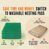 6pcs PE Chicken Nesting Box Pads Breathable Chicken Bedding Pads Nest Box Liners  Chicken Coop