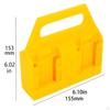 18V Battery Rack Holder Organizer with Carrying Handle for Power Tool Storage Sturdy