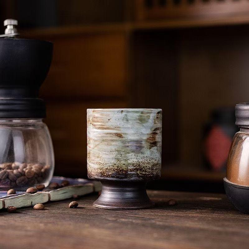 OLOEY Hand-Painted Ceramic Travel Mug