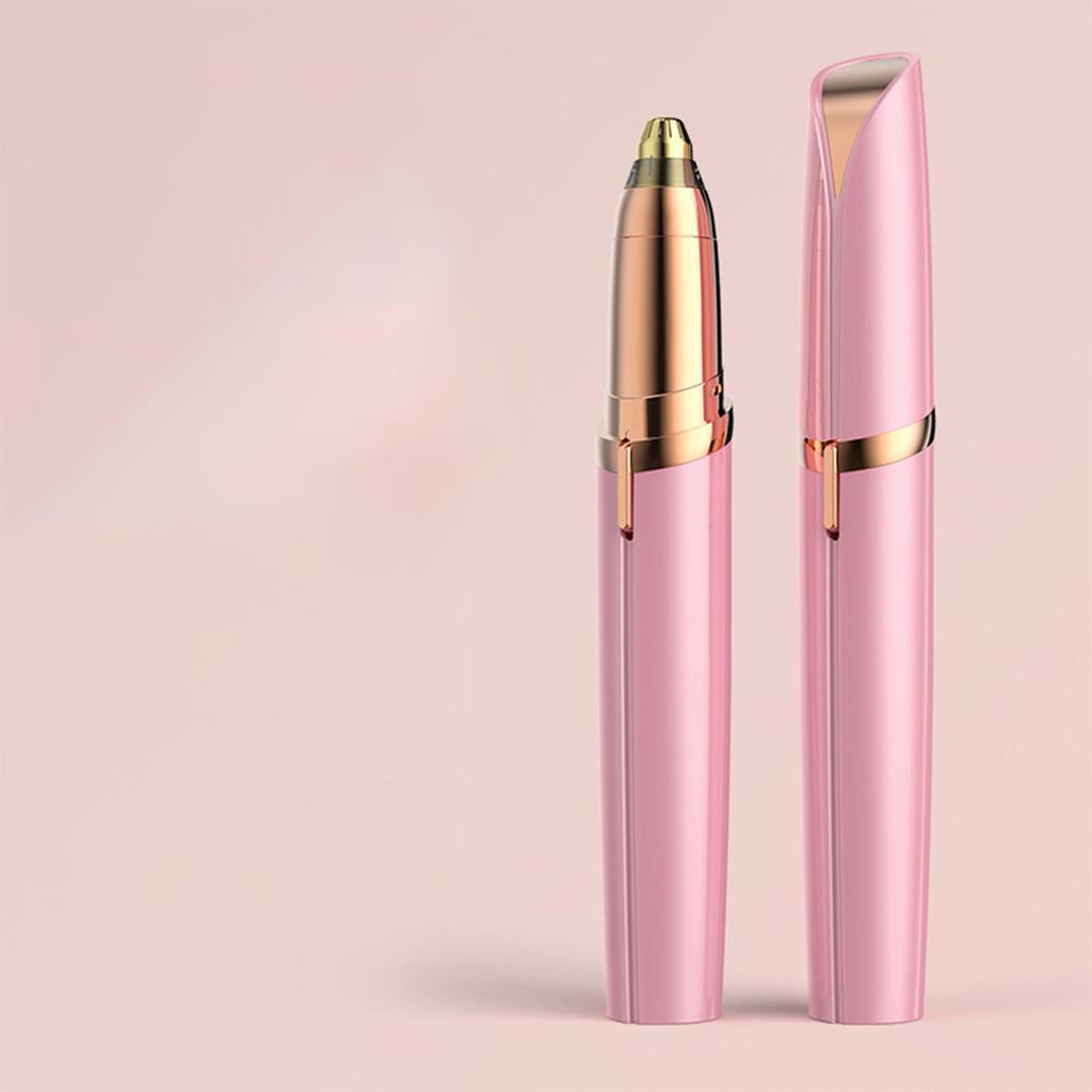 Electric Eyebrow Trimmer Multifunctional Hair Removal Device Mini Portable Shaver for Painless Facial Hair Removal