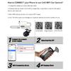 Wireless 1080P HD Car Reverse Camera WiFi Night Vision Waterproof Parking Monitor for Android iOS Universal Vehicles