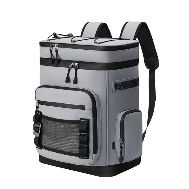 Thermoisoliertes Lunch-Tasche mit verstellbaren Trägern Kaltlagerung für Wandern Fitness Reisen Auslaufsicher Picknicks Kühltaschen Rucksäcke