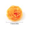 5/10Pcs 7.5cm Silk Peony Artificial Flowers Heads for Home Party Wedding Decor Accessories Garden Crafts Manual Christmas Wreath