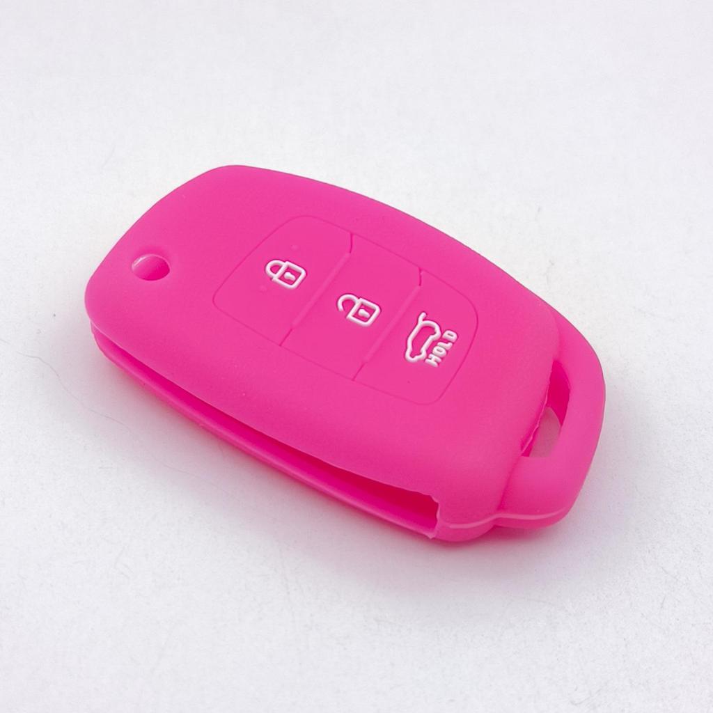 Modern Santa Fe ix35 Foldable Remote Key Silicone Protective Case