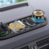 360 Degree Adjustable Car Phone Mount with AntiSlip Dashboards Holder Integrated Parking Number Sign for Mobile Device