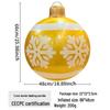 Eco-Friendly PVC Cartoon Inflatable Christmas Ball for Indoor Courtyard Decor