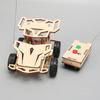 DIY Wooden Remote Control Car Wooden Four Wheel Drive Racing Assembling Science Experiment Kits KIDS STEM Educational Toy