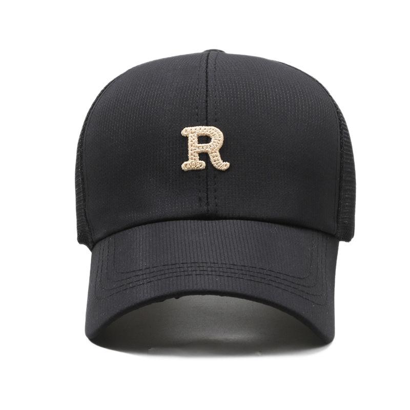Spring and summer breathable baseball cap light and thin mesh cap R standard cap men's and women's outdoor visor fishing cap