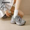 Platform dad shoes new spring gray outdoor hiking shoes sports and leisure shoes