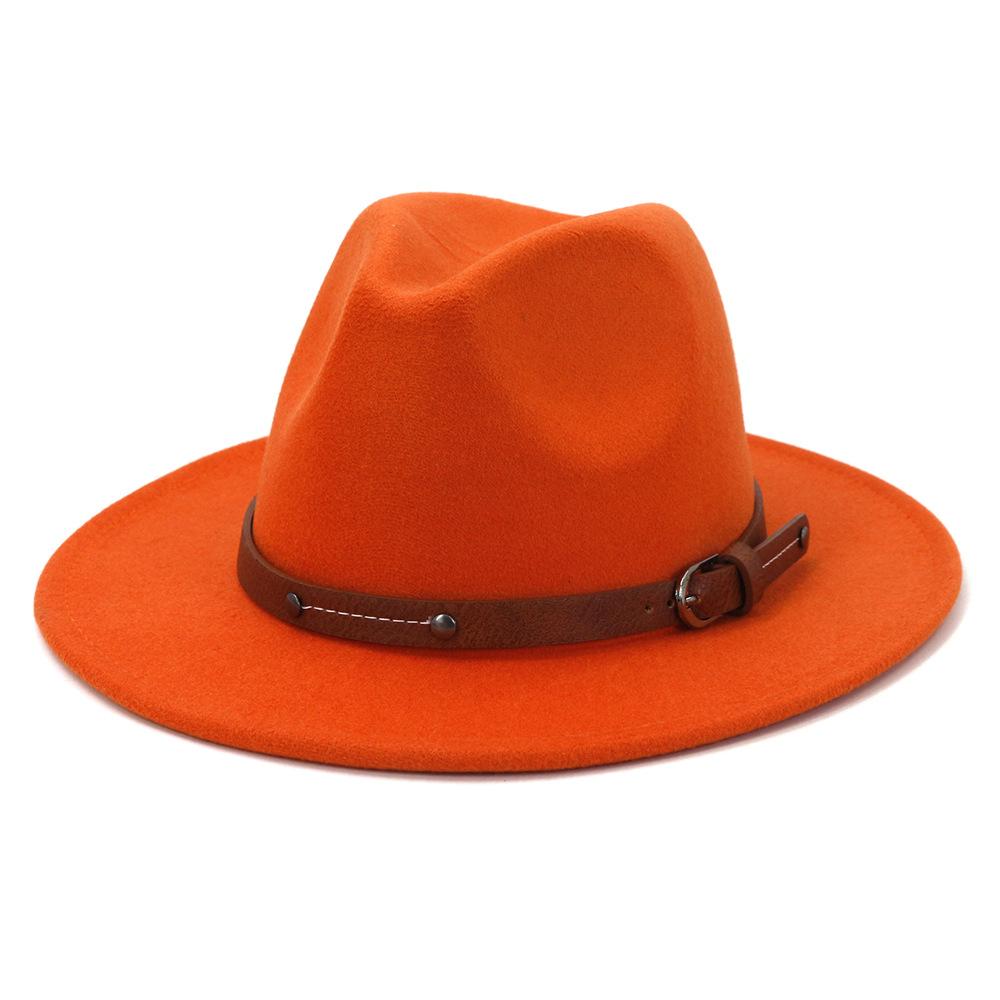 Fedoras Winter Hut Für Frauen 59-61 CM Männer Panama Gefilzt Jazz Hüte Neue Trilby Kirche Kappe sombreros de mujer
