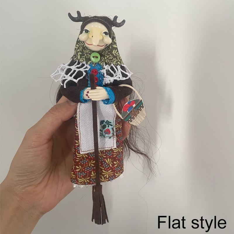 

1 шт. Подвесное украшение Декор для кухни Удача Ручная работа Статуэтка кулинарной ведьмы Очаровательная фигурка ведьмы Смола Кукла кухонной ведьмы A