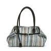Summer large-capacity rainbow woven tote bag women's new versatile commuter beach bag shoulder bag