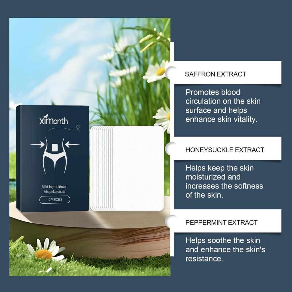 Ximonth Body Care Patch Shape Up Show Your Body Curves Lazy Arms Tummy Skin Belly Button Patch