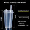 ZISIZ Disposable Plastic Straws