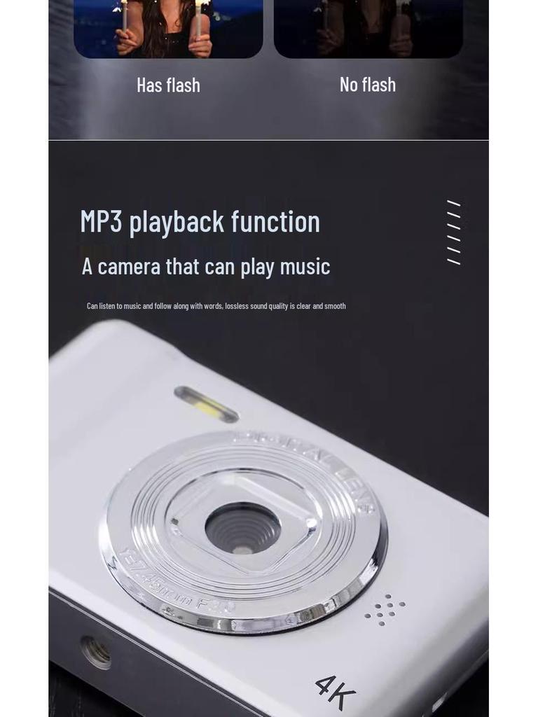5000W Pixel HD Portable Digital Student Camera with CCD