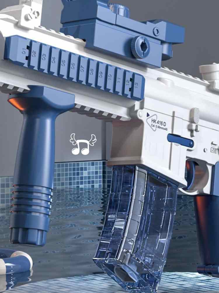 M416 Water Gun Electric Full Automatic Large Capacity Pistol Continuous Shooting Toy Summer Beach Outdoor Game for Children
