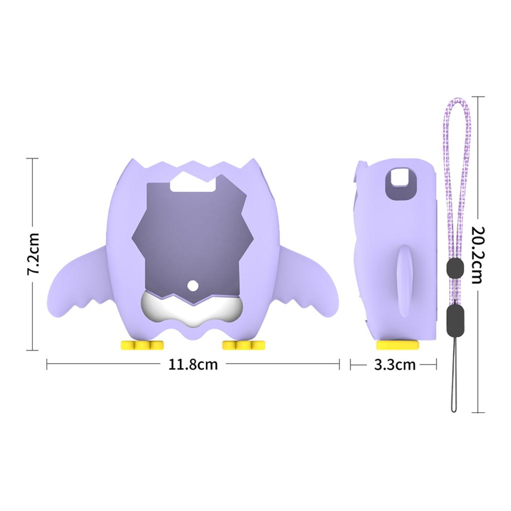 Silicone Protective Case for Tamagotchi Paradise Games Accessories with Lanyard Skin Cover Sleeve Fall Resistant Anti-Scratch