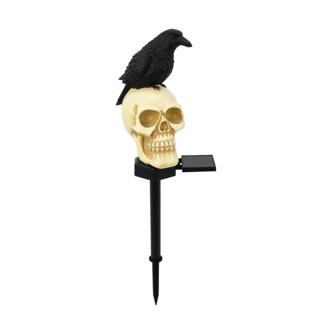 Ground Stake Resin Light with and Design for Outdoor Garden Halloween Yard Decoration
