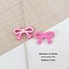Macaron Colored Bow Hair Tie & Beaded Phone Chain Accessories - Cute & Stylish DIY