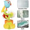 Water Spray Sprinkler For Kidsshower Bathtub With Suction Cup Children’S Bath Toyduckflower Shape Play Waterwheel Bathtub Toy