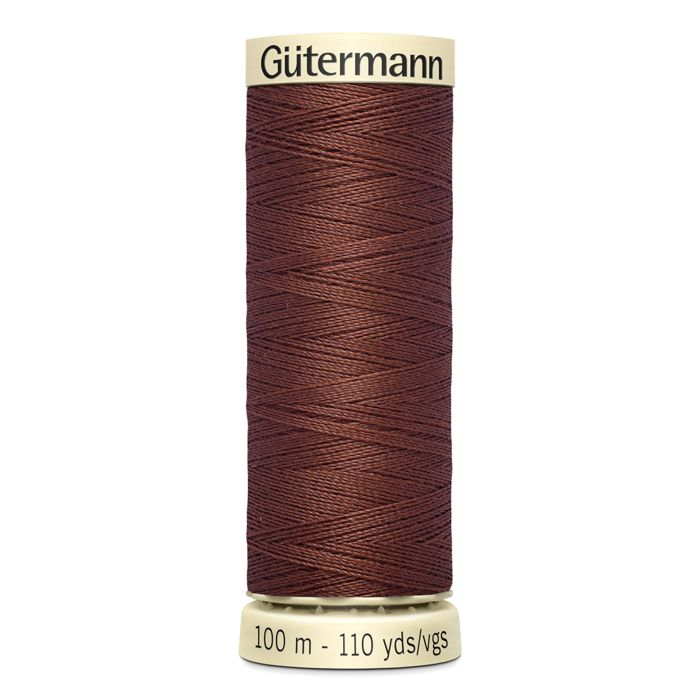 Lot de 5 bobines 100m Fil 100% polyester Gutermann Ref 788988 - Att 478