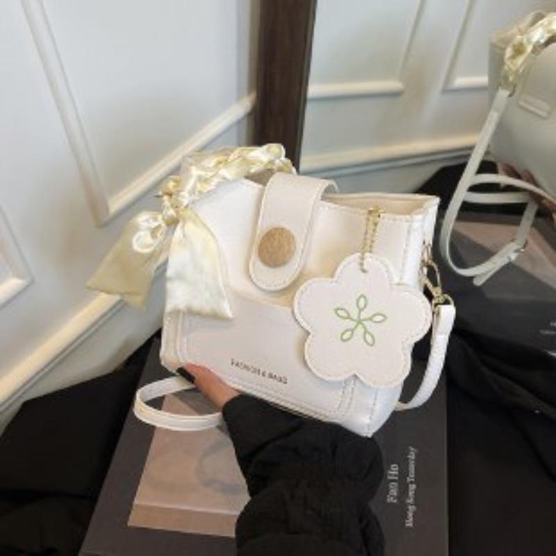 This summer women's bags 2 new trendy high-end light luxury niche bucket bags messenger bags