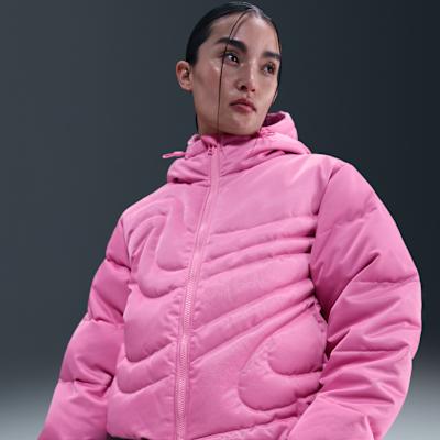 Nike Sportswear Swoosh Series Women s Therma FIT Oversized Down Puffer L