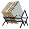 Good-Tier Vinyl Record Storage Desktop Display Rack Desktop Bookshelf CD Display Stand Desktop Magazine Bookshelf