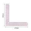 Sewing Ruler Plastic Transparent Multifunction French Curve Ruler Apparel Sample Making Cutting Ruler Sleeve Curve Ruler Measure