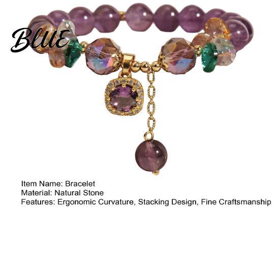Polished Inner Wall Bracelet Women Ergonomic Curvature Comfortable Fit Adjustable