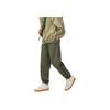 Li Ning Comfortable Loose Solid Color Casual Pants Men Bottoms Grape-Green AYKU607-5