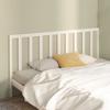 VidaXL Headboard Bedroom Furniture Head of Bed Frame Bed Accessory Double Interior White 206x4x100 Cm 817761