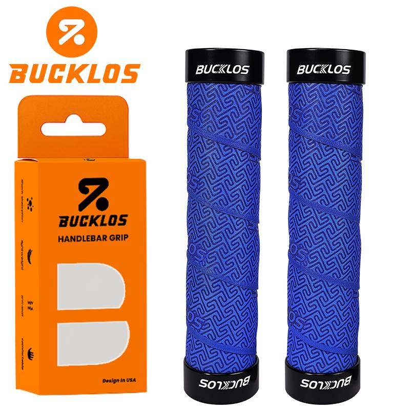 BUCKLOS Mtb Grips Ultralight Mountain Bike Grips Bicycle Handlebar Tape Grip Lock on AM BMX Mtb Cuffs Bicycle Handle Bike Part
