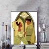 Disney 5D DIY Diamond Painting, Tiana and Navins Wedding Window Illustration Embroidered Mosaic Cross Stitch Home Decor Gifts and Crafts