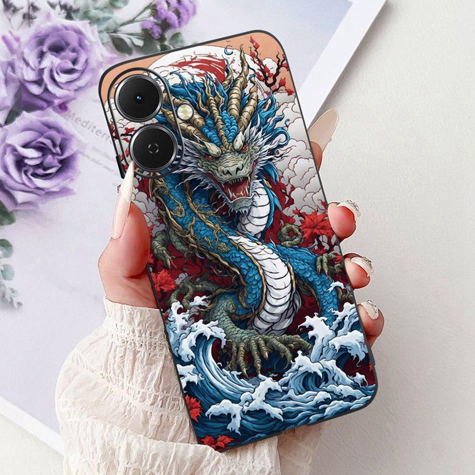 Fashion Painting Case For Tecno Spark Go 2 2025 Soft Silicone TPU Phone Cases For Tecno Spark Go2 KM4 Covers Bumpers