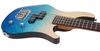 Flight Rock Series Mini Electric Trans Blue Bass, (FUR-MB-TBL)