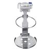 1pc Stainless Steel Folding Cup Drink Holder Adjustable Bottle Stand For Boat Truck Silver Rust-proof Corrosion-resistant
