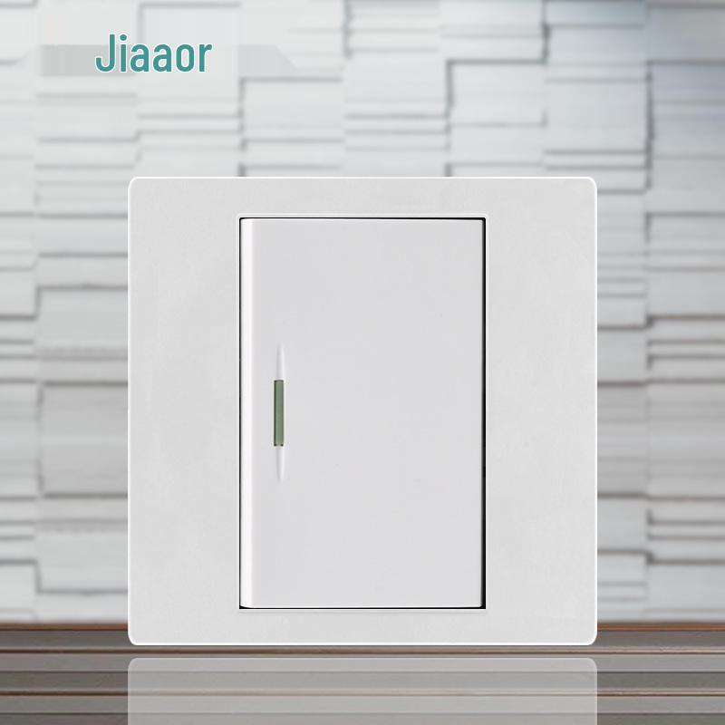 86 Typ Amerikanischer Standard Schalter- und Steckdosenpanel mit Doppel-USB & Typ-C, 3-Loch-Stecker für Japan & Taiwan, Unterputzmontage