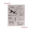Christmas Clear Stamps Vintage Silicone Seals DIY Scrapbooking Card Making 6XDE