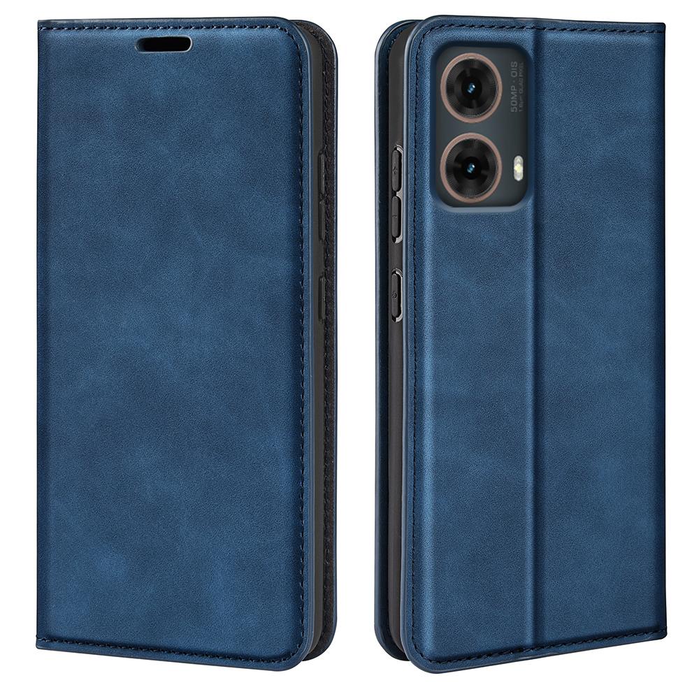 For Motorola Moto G85 5G/S50 Neo 5G Case PU Leather Wallet Folio Flip Phone Cover